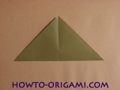 Locust or cicada origami - How to make Locust or cicada origami instruction 5