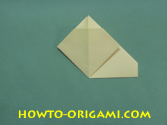 Pop gun origami or Party popper origami - How to make active play origami instruction 16 - Children's origami