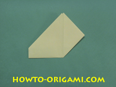 Pop gun origami or Party popper origami - How to make active play origami instruction 18 - Children's origami