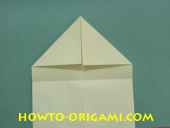 Pop gun origami or Party popper origami - How to make active play origami instruction 7- Children's origami