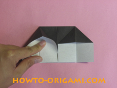 Piano origami - How to make piano origami instruction10 - Kids origami