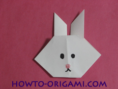 how to origami rabbit instruction 12 - easy origami for kid