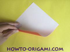Simple flower origami - how to origami simple flower instruction1