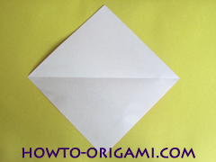Simple flower origami - how to origami simple flower instruction3