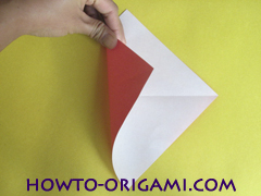 Simple flower origami - how to origami simple flower instruction4