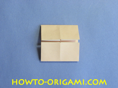 Table origami - How to make table origami instruction 11 - Children origami