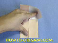 Table origami - How to make table origami instruction 15 - Children origami