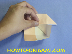 Table origami - How to make table origami instruction 19 - Children origami