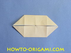 Table origami - How to make table origami instruction 21- Children origami