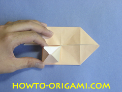 Table origami - How to make table origami instruction 23- Children origami