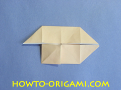 Coffee table origami- How to make table origami instruction 24 - Kid's origami