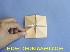 Coffee table origami- How to make table origami instruction 26 - Kid's origami