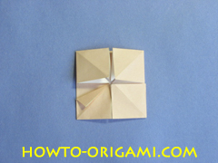 Table origami - How to make table origami instruction 27- Children origami