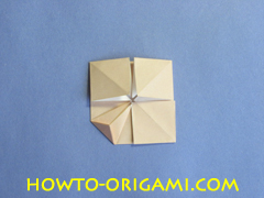 Table origami - How to make table origami instruction 29- Children origami