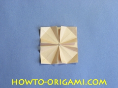 Table origami - How to make table origami instruction 31 - Children origami