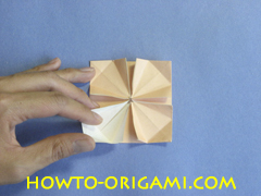 Table origami - How to make table origami instruction 33- Children origami