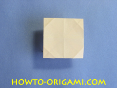 Table origami - How to make table origami instruction 37- Children origami