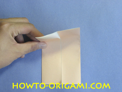 Table origami - How to make table origami instruction 7- Children origami