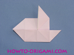 boat origami, how to origami a tricky boat instruction18 - easy origami for kids