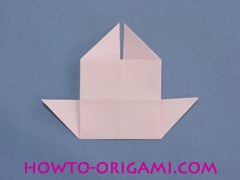 boat origami, how to origami a tricky boat instruction21 - easy origami for kids