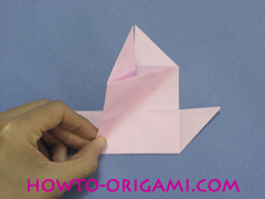 boat origami, how to origami a tricky boat instruction22 - easy origami for kids