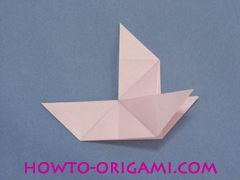 boat origami, how to origami a tricky boat instruction23 - easy origami for kids