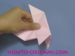 boat origami, how to origami a tricky boat instruction26- easy origami for kids