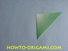 Turtle origami - How to origami turtle instruction 4 - Kid's origami