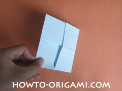Wallet origami - How to make wallet origami instruction 13 - Kids origami