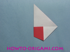Boat origami - how to origami Yacht instruction10
