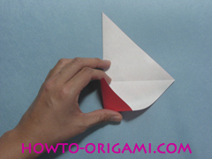 Boat origami - how to origami Yacht instruction11