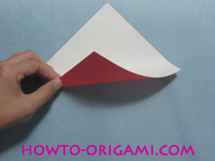 Boat origami - how to origami Yacht instruction1