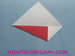 Boat origami - how to origami Yacht instruction4
