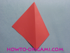 Boat origami - how to origami Yacht instruction6