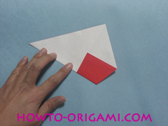 Boat origami - how to origami Yacht instruction9