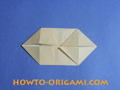 how to origami a pig instruction 14