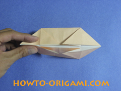 how to origami a pig instruction 15