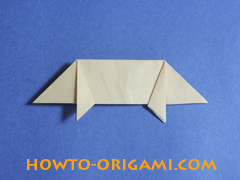 how to origami a pig instruction 19