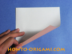 how to origami a pig instruction 1