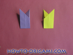 Star origami instruction 12