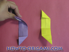Star origami instruction 14