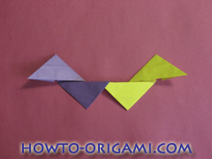 Star origami instruction 18