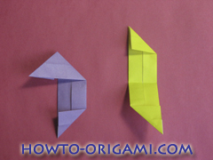 Star origami instruction 15
