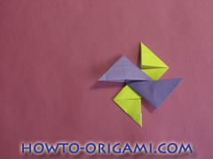 Star origami instruction 3