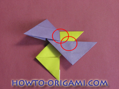 Star origami instruction 4
