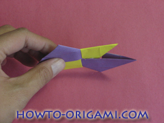 Star origami instruction 7