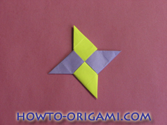 Star origami instruction 11
