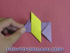 Star origami instruction 9