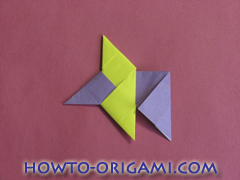 Star origami instruction 10